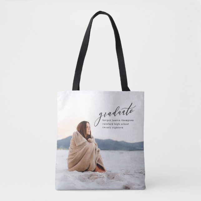 MINIMAL-ABSCHLUSS TASCHE (Vorderseite)