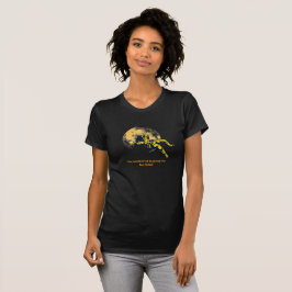 Minimal Astronaut Moon Art Inspirational Women’s T T-Shirt