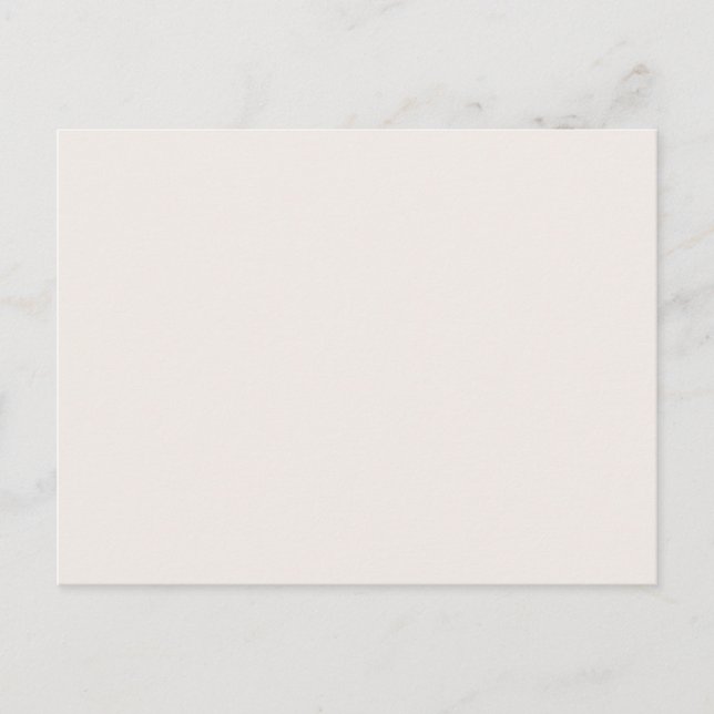 Minimal Blank Color  Postkarte (Vorderseite)