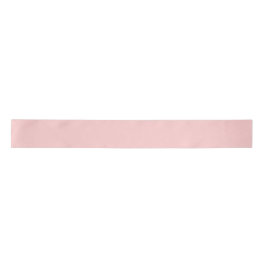 Minimal Blush Pink Solid Design Satinband