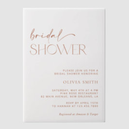 Minimal Boho, modern, Terracotta, Brautparty