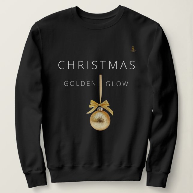Minimal Christmas Line Art Tree | KaliraArts Sweatshirt (Design vorne)