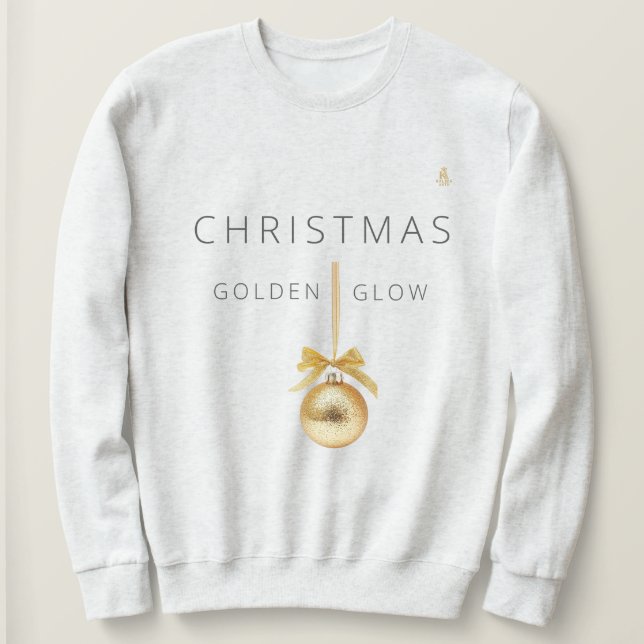 Minimal Christmas Line Art Tree | KaliraArts Sweatshirt (Design vorne)