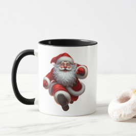 Minimal Christmas Mug | Line Art Tree | KaliraArts Tasse