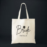 Minimal Coquette Bow Script Bride Tragetasche<br><div class="desc">Die Minimal Coquette Bow Script Bride Tote Tasche ist ein schicker und praktischer Accessoire für die Braut. Mit einem zarten Bogen und einem eleganten Drehbuch ist es perfekt,  um das Wesentliche am großen Tag und darüber hinaus zu tragen.</div>