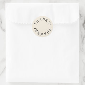 Minimal danke Ihnen Aufkleber Poshmark Verkäufer L