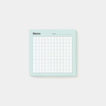 Minimal einfaches Memo Grid