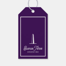 Minimal, Elegant Buenos Aires, Argentina Geschenkanhänger