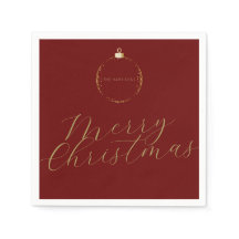 Minimal Elegante Weihnachts Bauble Imitate