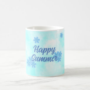 Minimal eleganter Bestfriendeblauer Monogramm Kaffeetasse