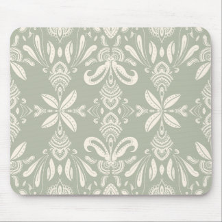 Minimal Floral Pattern Mouse Pad Mousepad