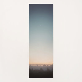 Minimal Forest Dawn Yogamatte