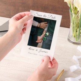 Minimal Foto Schwarz klassisch elegant gerettet