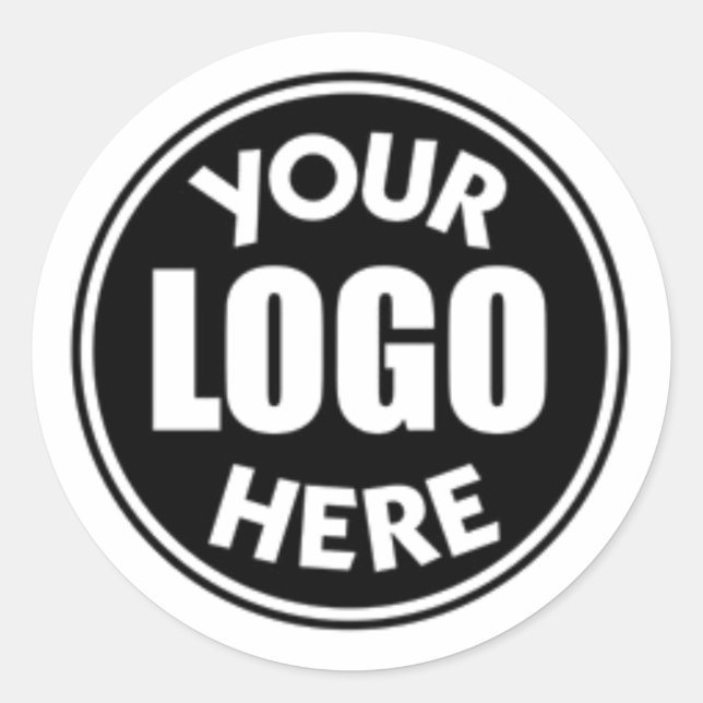 Minimal für das benutzerdefinierte Firmenlogo Beru Runder Aufkleber (Vorderseite)