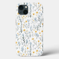 Minimal Gentle Colorful Garden Wildblumen Kinderzi