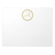 *~* Minimal Gold Glitzer Monogram Initial Girly