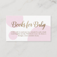 Minimal Gold Pink Rhyme Anfrage Bücher für Baby