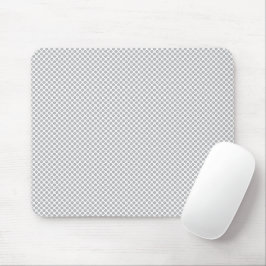 Minimal Grey Polka Dot Pattern  Mousepad