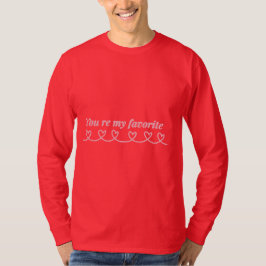 Minimal Heart Arrow Valentine T-Shirt