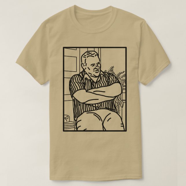 Minimal Irish Uncle Matt Meme T-Shirt (Design vorne)