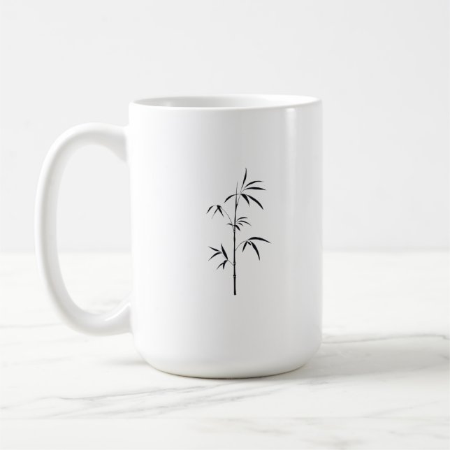 Minimal Japanese Bamboo Mug (Gauche)