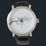 Minimal Japanese Tree Branch Armbanduhr<br><div class="desc">Elegant minimal tree branch inspired by Japanese nature art. A simple and calm design perfect for lovers of nature and minimal aesthetics.</div>