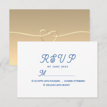 Minimal Modern Blue Wedding