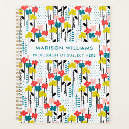 Minimal Modern Blume Planer