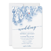Minimal Modern Boothbay Hafen Maine Karte Hochzeit