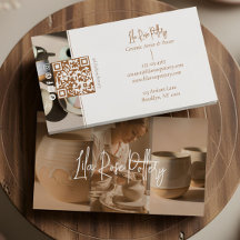 Minimal Modern hand Made Pottery Photo Collage