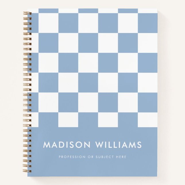 Minimal Modern Square Notebook Notizbuch (Vorderseite)