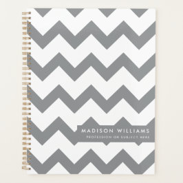 Minimal Modern Zigzag Planner Planer