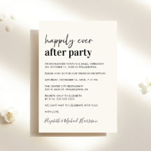 Minimal moderne Creme Hochzeit Empfang