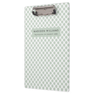 Minimal moderne Dot-Zwischenablage Klemmbrett
