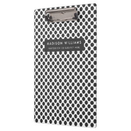 Minimal moderne Dot-Zwischenablage Klemmbrett