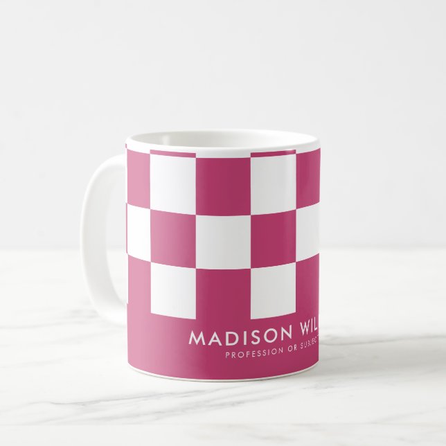 Minimal Moderne Square Tasse (Vorderseite Links)