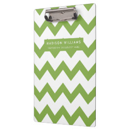 Minimal moderne Zigzag-Zwischenablage Klemmbrett