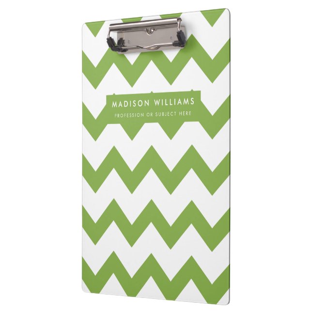 Minimal moderne Zigzag-Zwischenablage Klemmbrett (Links)