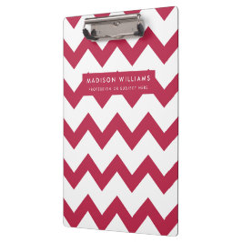 Minimal moderne Zigzag-Zwischenablage Klemmbrett