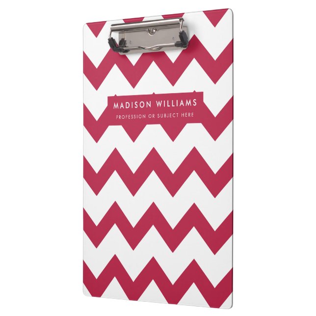 Minimal moderne Zigzag-Zwischenablage Klemmbrett (Links)