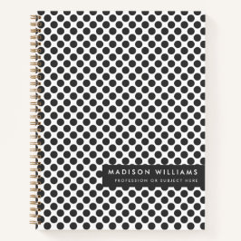 Minimal modernes Dot-Notebook Notizbuch