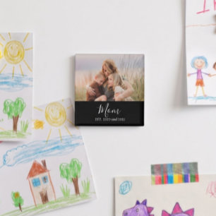 Minimal Mom Gegründet Muttertagsgeschenk Magnet