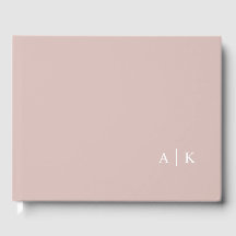 Minimal monogramm rosa Hochzeitstorch