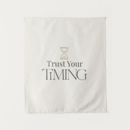 Minimal Motivational Wall Tapestry Wandteppich