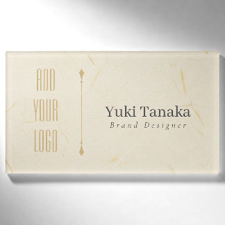 Minimal Name Badge | Elegant Magnetic Acrylic Name Namenschild