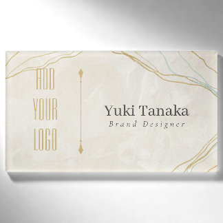 Minimal Name Badge | Elegant Magnetic Acrylic Name Namenschild