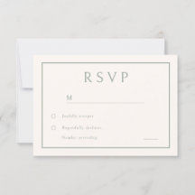 Minimal neutrales Elegant Moderne Hochzeit
