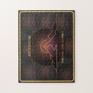 Minimal One-Stroke Mountain Ridge | Sunrise Line