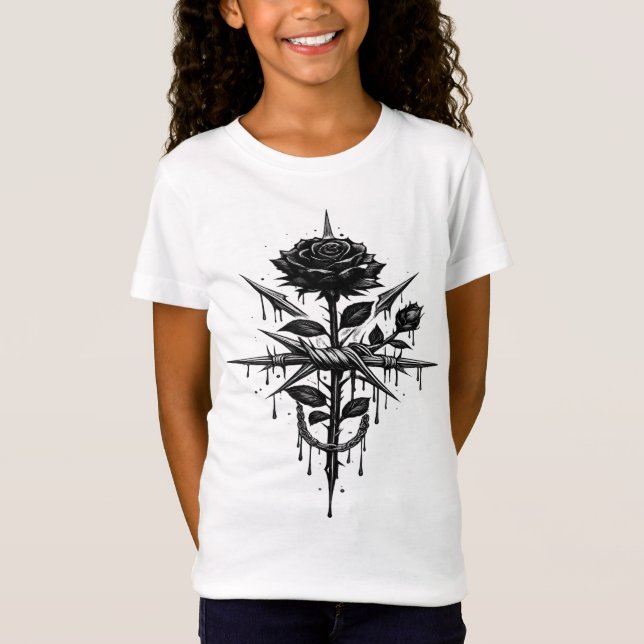 Minimal Paris Stripe Aesthetic T-Shirt (Devant)