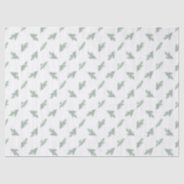 Minimal Pine Corporate Christmas Pattern Seidenpapier